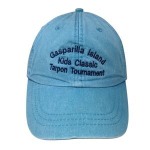 Gasparilla Island Kids Classic Tarpon Tournament Slideback Hat Blue One Size